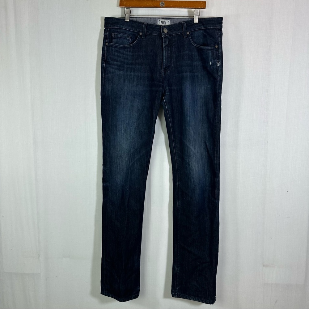 Paige ❤️ Men's Deep Indigo Jeans Sz 38